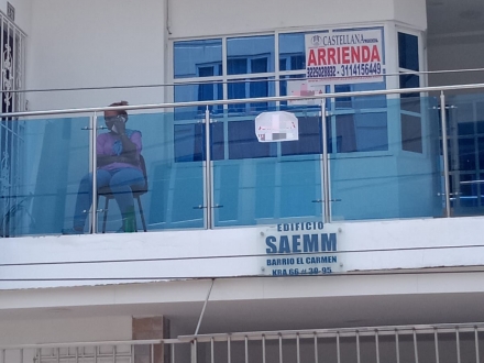 Apartamento en El Carmen, Edificio Saemm Piso 2